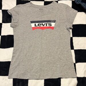 Levi's Heather Gray Logo Tee